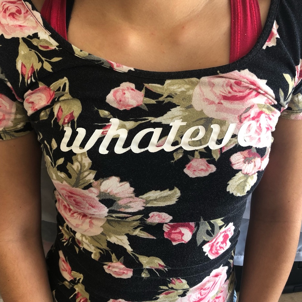 Rose short sleeve shirt